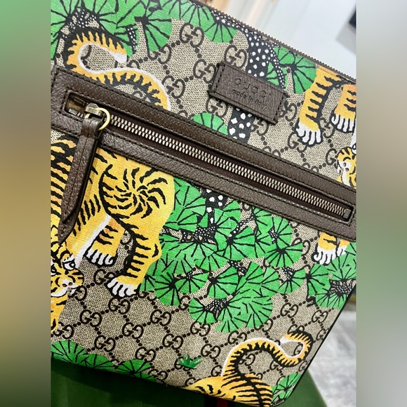 Gucci Bengal Tiger GG Supreme Canvas Messenger Bag – Rare & Authentic - Picture 6 of 10